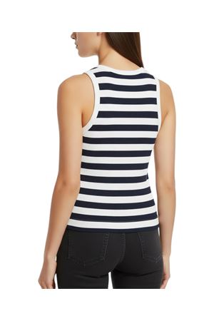 Canotta Donna Ada Rib Con Toppa St Barth MC2 SAINT BARTH | Canotta | AAD00102263L
